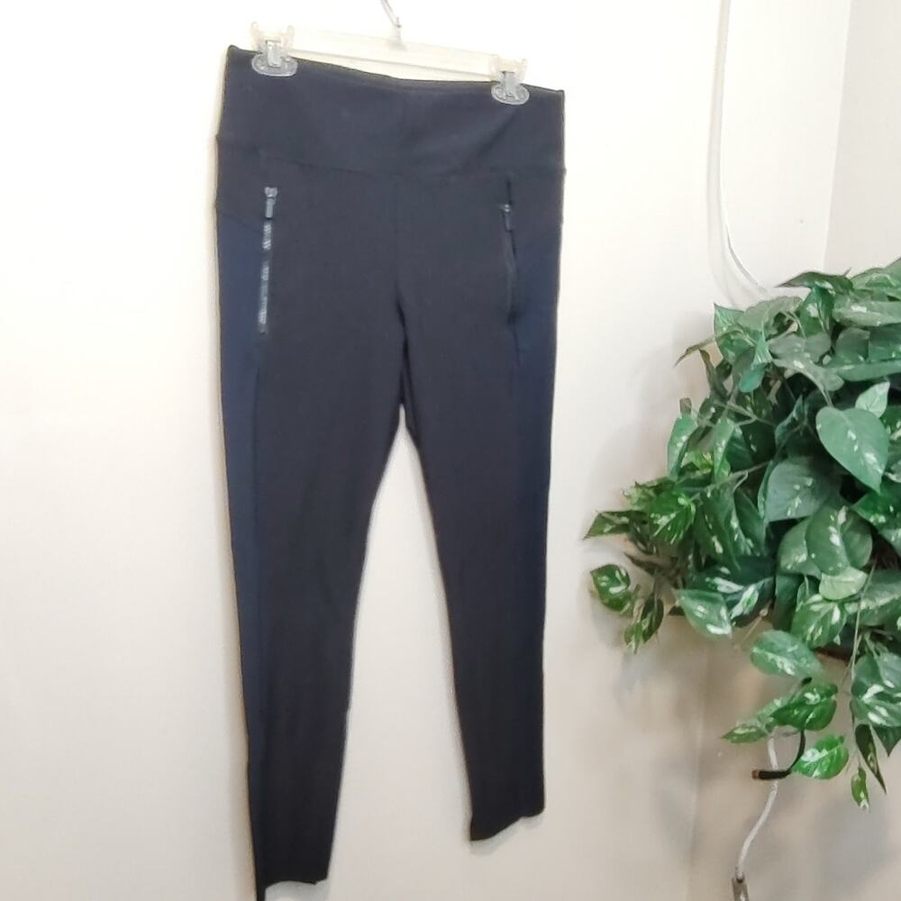 Athleta Stellar Two Tone Leggings Medium